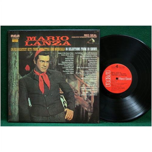 Mario Lanza - Greatest Hits from Operettas and Musicals - 3LP - VCS 6192(e) - NM