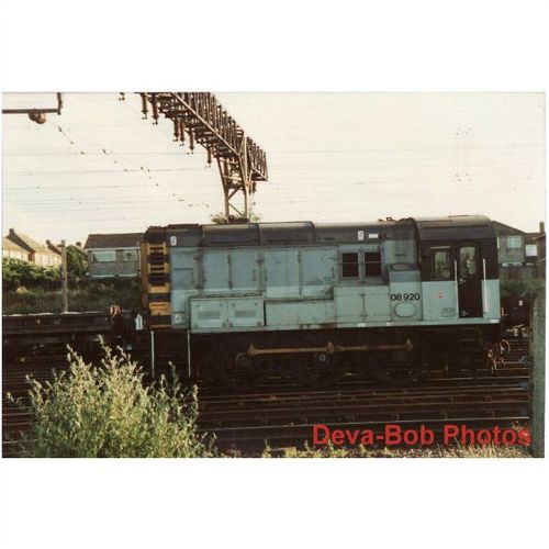 Railway Photo BR Class 08 08920 BESCOT TMD 1988 Diesel Shunter Loco Shed Yard 1