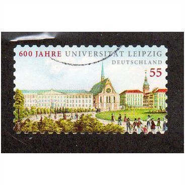 GER 2009 €0.55 (S/A) 'LEIPZIG UNIVERSITY' FINE USED (EBID30-600)