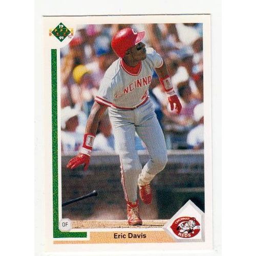 1991 Upper Deck Eric Davis baseball card #355 – Reds