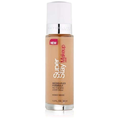 Maybelline New York Super Stay 24Hr Makeup Honey Beige, 1 oz.