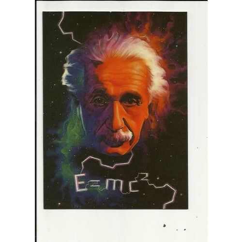 EINSTEIN (Steve Gulbis) Athena Postcard (9765)