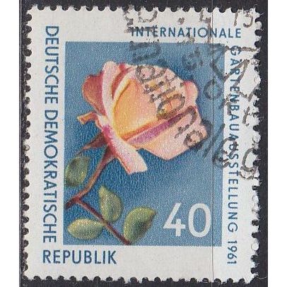 GERMANY DDR [1961] MiNr 0856 ( O/used ) Blumen