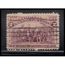 Used 231b 2c Landing of Columbus Just Clears K0880