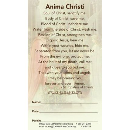 My First Holy Communion Prayer Card, 10-pack