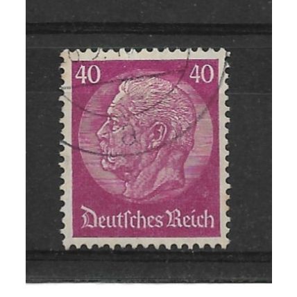 Germany.SG505B 40pf Pres van Hindenburg (Mauve).Fine Used.Nov21