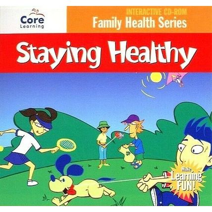 Health for Kids Series: Staying Healthy (CD, 2003) Win/Mac -NEW CD in SLEEVE
