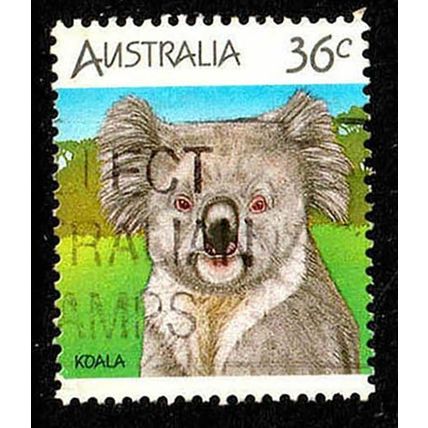 Australia 1986 Animal Wildlife Koala 36c Used Stamp