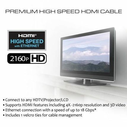 12ft. XTREME Premium HDMI High Speed Cable - 4K - 30AWG - Black