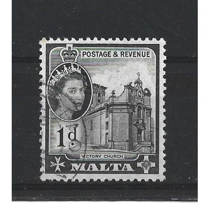 Malta.SG268 1d Victory Church.Fine Used.Nov23