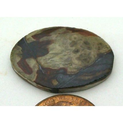 Indian Paint Stone Rhyolite Freeform Gemstone Cabochon 375