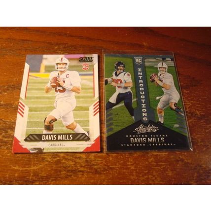 2021 Panini , 2-Rc Cards, DAVIS MILLS, Cardinals