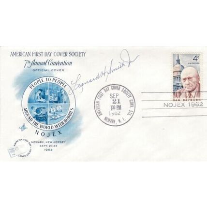 United States 1962 American Cover Society 7th Convention FDC Newark Cancel VGC