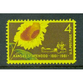1183 4c Kansas Fine MNH MA0268