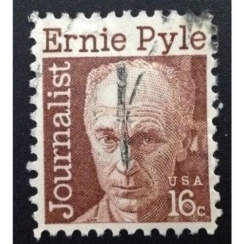 US Stamp #1398 used: 1971 16c Ernie Pyle [3]