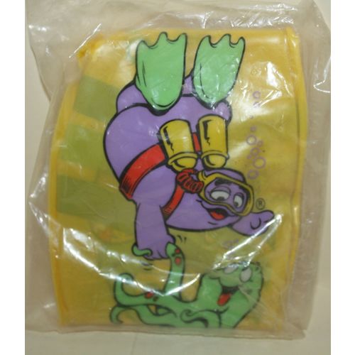 1990 McDonalds Beach Toy II Grimace Bouncin' Beach Ball Mint in Package