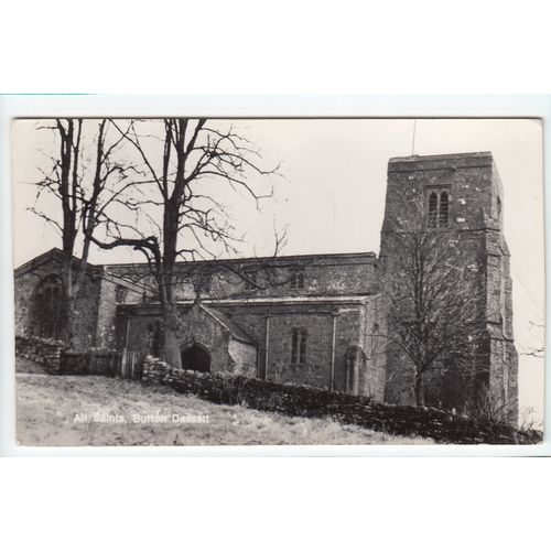All Saints Church Burton Dassett Postcard 1983 RP Warwickshire