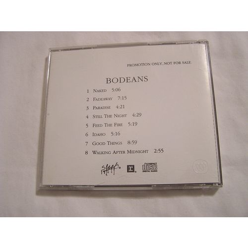 Bodeans 5" Promo CD Sampler-JOE'S DIRT CAR