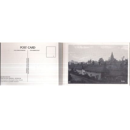 30 POSTCARDS OF OLD SUFFOLK. 30 detachable cards in book form Historic Suffolk =