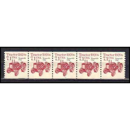 2127a 7.1c Tractor Very Fine MNH Dry Gum PNC 1/5 X0835