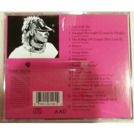 DOWNTOWN TRAIN by ROD STEWART (CD, 1990 - USA - Warner Bros.) Like New Condition