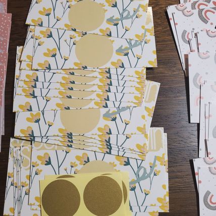 Scratch & Win-Thank You Cards - 60 Cards - Three Designs.