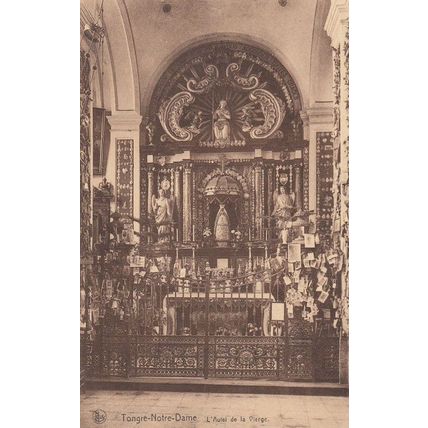 Brugge Kerk Ter Potterie Our Lady Of The Pottery Bruges Old Religious Postcard