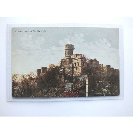 Lincoln - The Castle - Early 1900s Photochron Celeste Series Postcard
