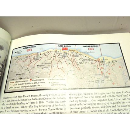 Time 60th Anniversary Tribute WWII D-Day Paperback Special, 2004 Illustrated