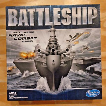 Battleship The Classic Naval Combat Game Hasbro Games 2012 Complete Game