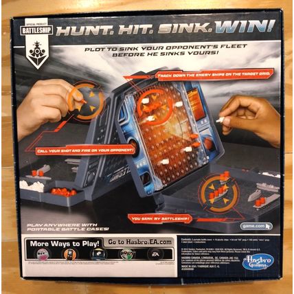 Battleship The Classic Naval Combat Game Hasbro Games 2012 Complete Game