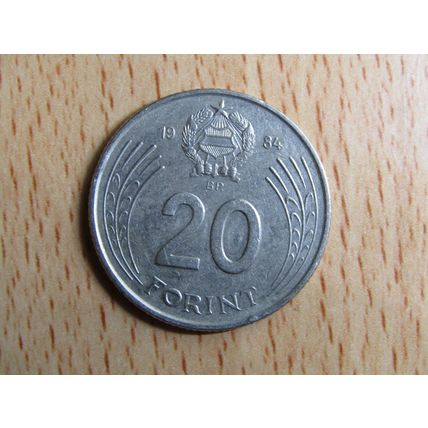 Hungary 1984 20 Forint Dozsa Coin