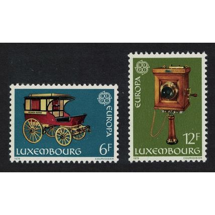 Luxembourg Post and Telecommunications Europa 2v 1979 MNH SG#1024-1025