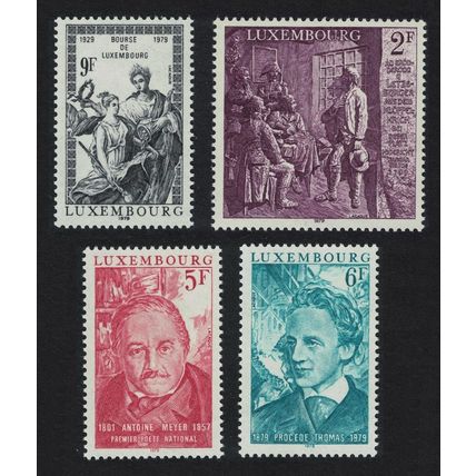 Luxembourg Anniversaries 4v 1979 MNH SG#1026-1029 MI#989-982