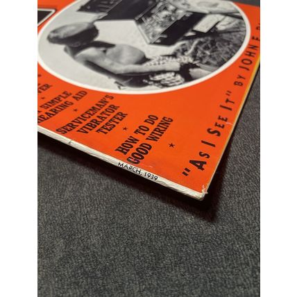 2 Radio News Magazines Special Receiver/Televising 1939 March/June John F Rider