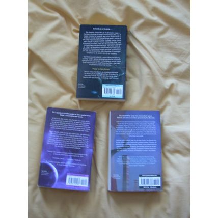 Gary Gibson 4 PBs Empire of Light / Nova Light / Stealing Light /Angel Stations