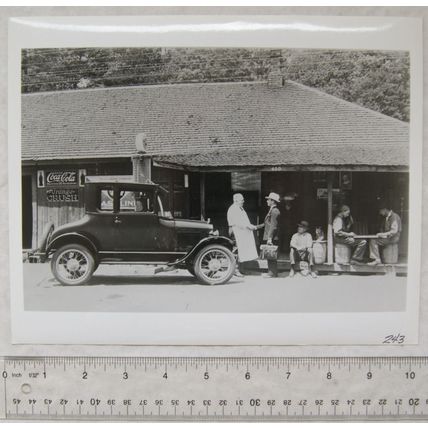 c.1930/40s photo Gasoline Station, U.S.A.