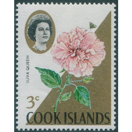 Cook Islands 1967 3c Suva Queen SG231A MNH