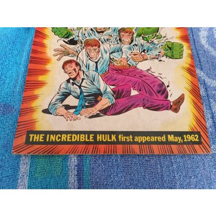 Bronze Age Marvel Treasury Edition Hulk On The Rampage Vol 1 # 5 1975 Fine 6.0