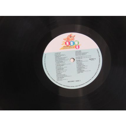 NOW THATS WHAT I CALL MUSIC 4 DOUBLE GATEFOLD VINYL LP.