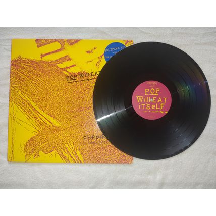 POP WILL EAT ITSELF – POPPIECOCK – THE POPPIES PLAY 5-A-SIDE - 12" SINGLE
