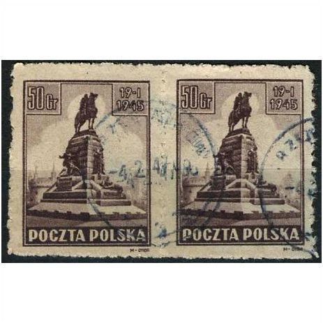 1945 Michel 393 - fine used (o) - pair