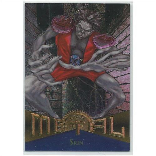 MARVEL METAL card # 118 SKIN
