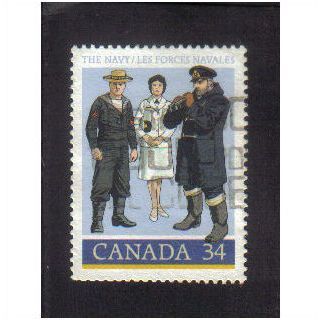 1985 canada royal navy 34c f/u sg1189
