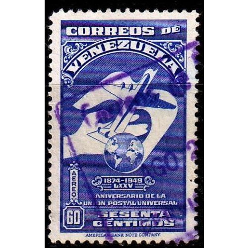 VENEZUELA [1950] MiNr 0560 ( O/used ) Flugzeuge