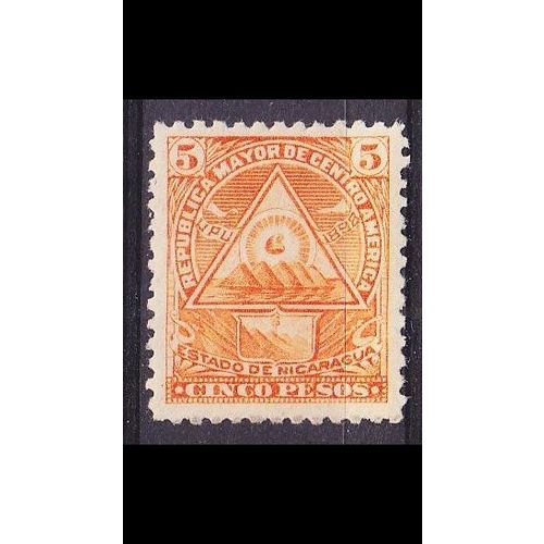 NICARAGUA [1898] MiNr 0108 X ( */mh )