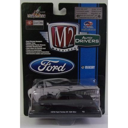 M 2 ' FORD ' 1970 TORINO GT 429 SCJ .. flat black (2020)