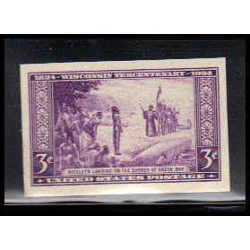 755 3c Wisconsin Very Fine MNH Z1764