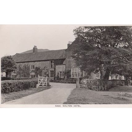 Isaac Izaac Walton Hotel Derby Mint Real Photo Postcard