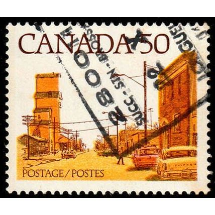 Canada 1978 Street Scene 50c Used Stamp